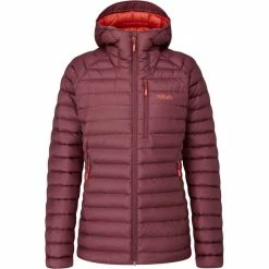Brand new 🌟 Rab Microlight Alpine Long Jacket 👩 Women deep heather 😀