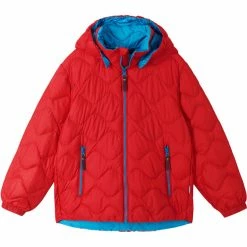 Deals 😀 Reima Fossila Down Jacket Kids tomato red 👏