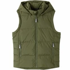 Best deal ✔️ Reima Porosein Down Jacket Kids khaki green 🔔 -Outlet Down Jackets Store reima porosein down jacket kids khaki green 5