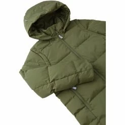 Best deal ✔️ Reima Porosein Down Jacket Kids khaki green 🔔 -Outlet Down Jackets Store reima porosein down jacket kids khaki green 6