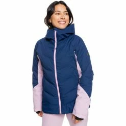Coupon 👏 Roxy Dusk Jacket 👩 Women medieval blue 🧨