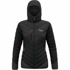 Discount ❤️ SALEWA Ortles Medium 2 RDS Down Jacket 👩 Women black out ⭐