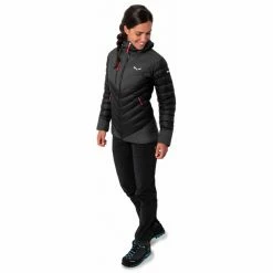 Discount ❤️ SALEWA Ortles Medium 2 RDS Down Jacket 👩 Women black out ⭐ -Outlet Down Jackets Store salewa ortles medium 2 rds down jacket women black out 3