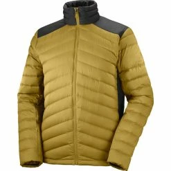 Best deal π Salomon Sntial XWarm Down Jacket Men cumin/black π