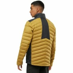 Best deal 🎉 Salomon Sntial XWarm Down Jacket Men cumin/black 😍 -Outlet Down Jackets Store salomon sntial xwarm down jacket men cumin black 3