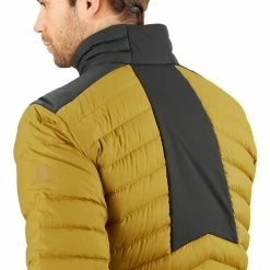 Best deal 🎉 Salomon Sntial XWarm Down Jacket Men cumin/black 😍 -Outlet Down Jackets Store salomon sntial xwarm down jacket men cumin black 5