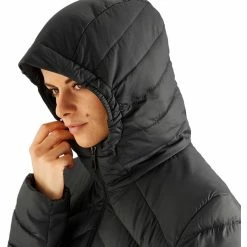 Hot Sale 🎉 Salomon Transition Down Hoodie 👩 Women black 🎉 -Outlet Down Jackets Store salomon transition down hoodie women black 4