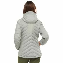 Cheapest 👍 Salomon Transition Down Hoodie 👩 Women wrought iron 🎁 -Outlet Down Jackets Store salomon transition down hoodie women wrought iron 3