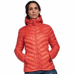 Deals 💯 Schöffel Lodner Down Jacket 👩 Women geranium 🌟 -Outlet Down Jackets Store schoeffel lodner down jacket women geranium 6