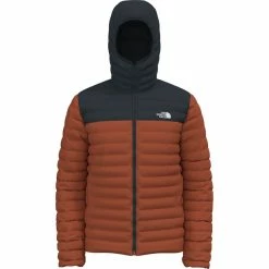 Top 10 ๐ฅฐ The North Face Stretch Down Hoodie Jacket Men burnt ochre/tnf black ๐ฅ