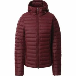 Flash Sale 🎉 The North Face Stretch Down Hoody 👩 Women regal red ✔️