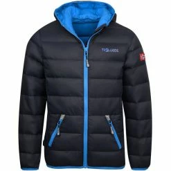 Outlet 👏 TROLLKIDS Dovrefjell Jacket Kids anthracite/med blue ⌛