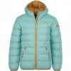 New 💯 TROLLKIDS Dovrefjell Jacket Kids aqua/honey 😍 -Outlet Down Jackets Store trollkids dovrefjell jacket kids aqua honey 1