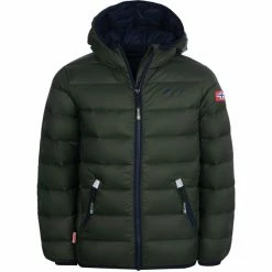 Discount ❤️ TROLLKIDS Dovrefjell Jacket Kids forest green/navy 🔔