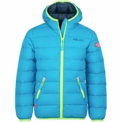 Coupon 🌟 TROLLKIDS Dovrefjell Jacket Kids vivid blue/cool lime/night sky ⌛