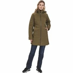 Coupon 👍 Y by Nordisk Raa Hardshell Down 🧥 Coat 👩 Women Burnt olive 🌟 -Outlet Down Jackets Store y by nordisk raa hardshell down coat women burnt olive 3