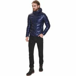 Best Sale ⭐ Y by Nordisk Stoke Ultralight Down Hooded Jacket Men eblu/blat 😉 -Outlet Down Jackets Store y by nordisk stoke ultralight down hooded jacket men eblu blat 3