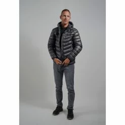 Best Sale ⭐ Y by Nordisk Payne Hooded Down Jacket Men black ⌛ -Outlet Down Jackets Store yeti payne hooded down jacket men black 1