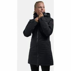 Hot Sale ❤️ Y by Nordisk Raa Hardshell Down 🧥 Coat 👩 Women black 🔔 -Outlet Down Jackets Store yeti raa hardshell down coat women black 3
